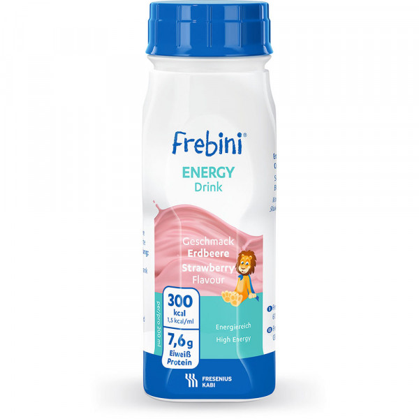 Abbildung für FREBINI Energy Drink Erdbeere Trinkflasche