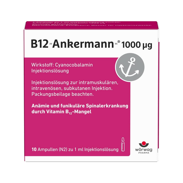 Abbildung für B12 ANKERMANN 1.000 μg Ampullen