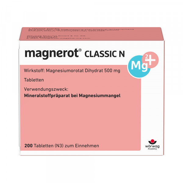 Abbildung für MAGNEROT CLASSIC N Tabletten