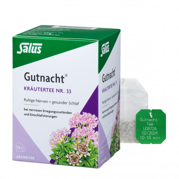 Abbildung für Salus GUTNACHT Kräutertee Nr.33 Salus Filterbeutel