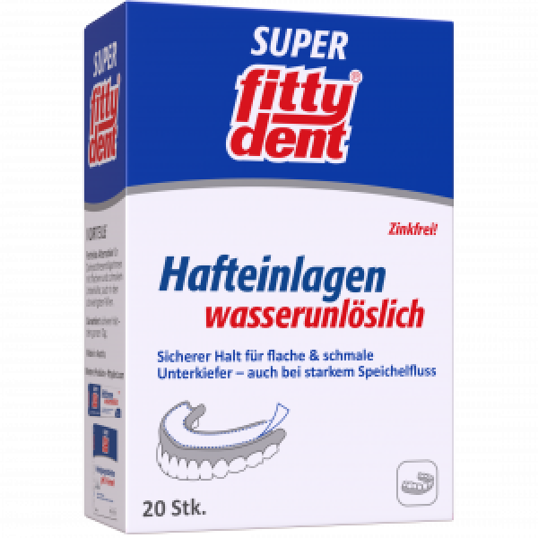 Abbildung für FITTYDENT super Haftkleber Einlagen