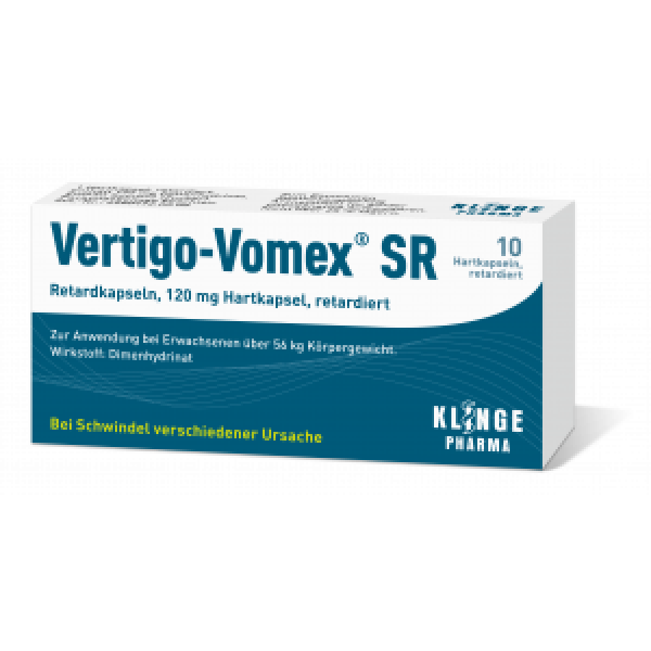 Abbildung für VERTIGO-VOMEX SR Retardkapseln