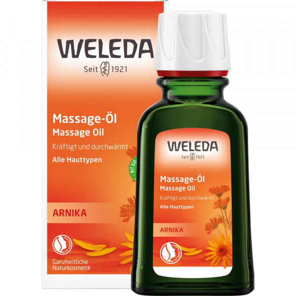 Abbildung für Weleda Massageöl Arnika - kräftigt und durchwärmt