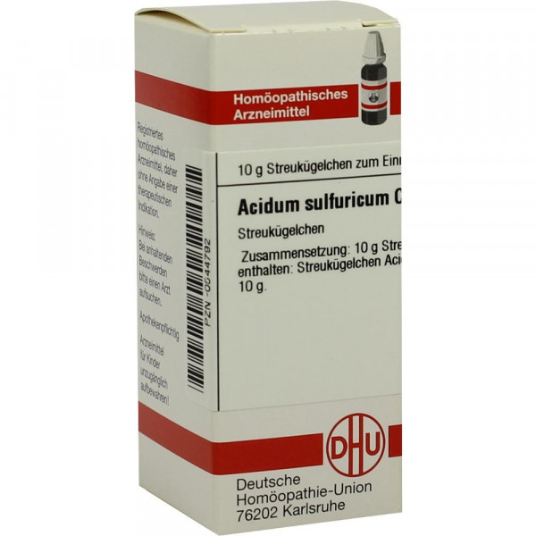 Abbildung für ACIDUM SULFURICUM C 12 Globuli