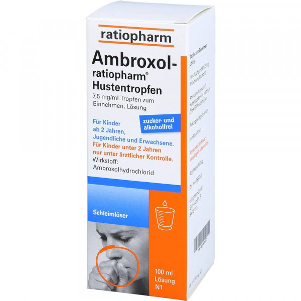 Abbildung für AMBROXOL-ratiopharm Hustentropfen