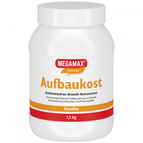 Abbildung für MEGAMAX Aufbaukost Vanille Pulver