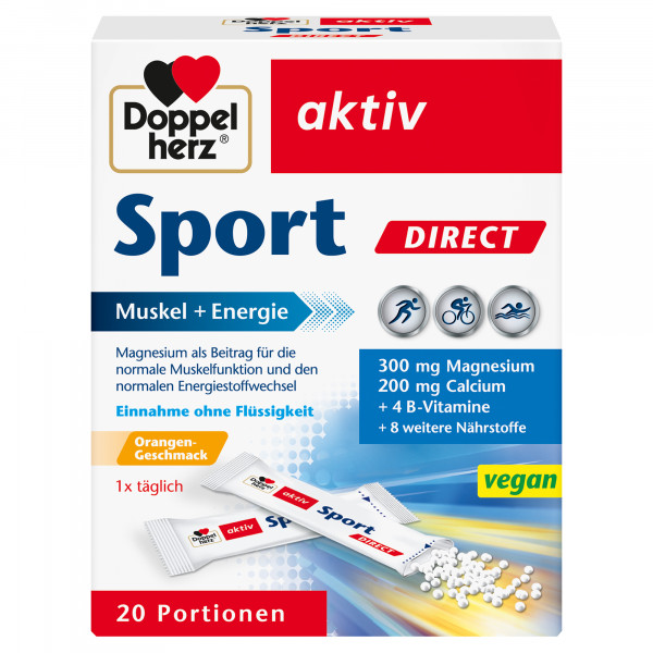 Abbildung für DOPPELHERZ Sport DIRECT Vitamine+Mineralien