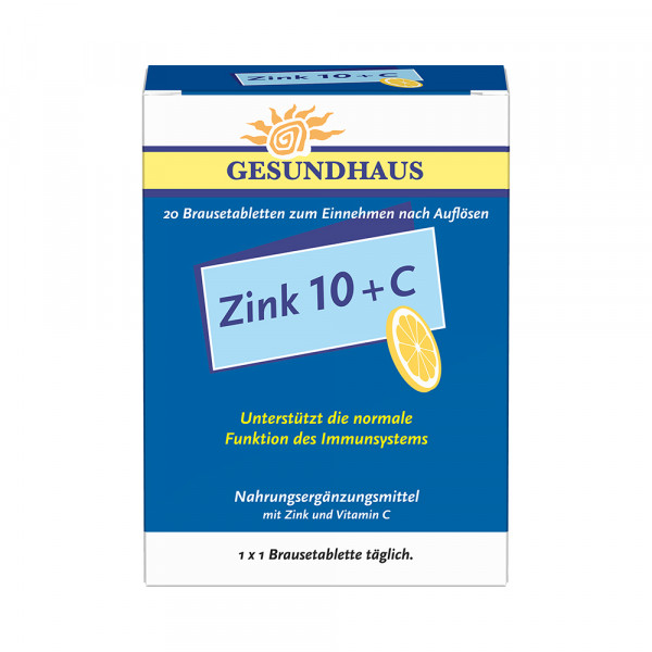 Abbildung für ZINK 10+C Brausetabletten