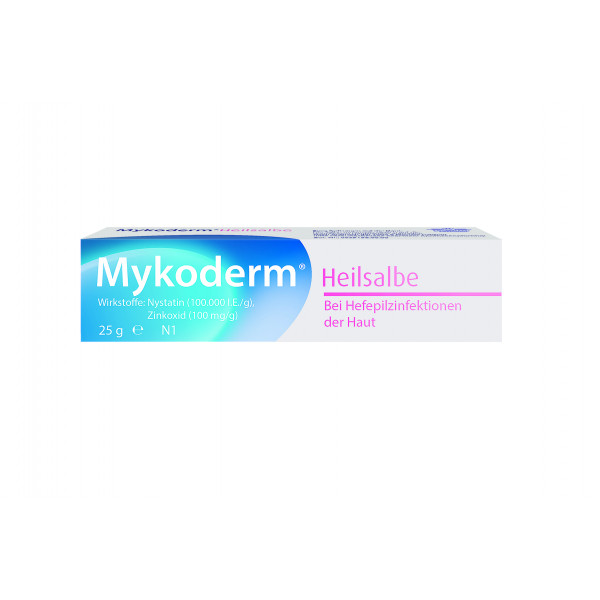 Abbildung für MYKODERM Heilsalbe Nystatin u.Zinkoxid