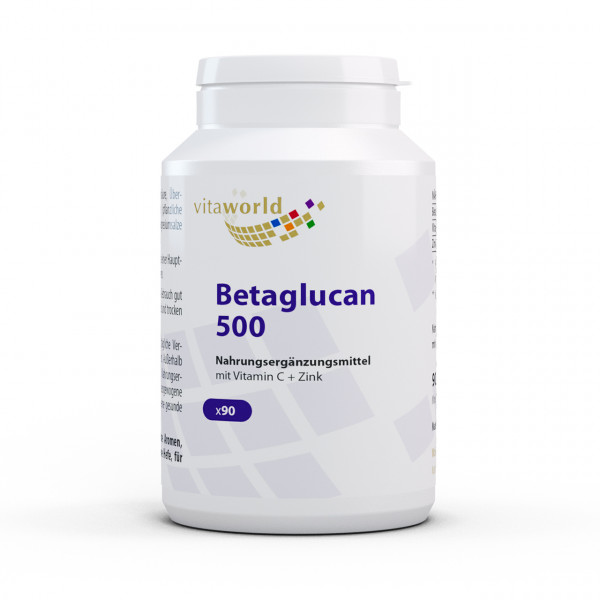 Abbildung für BETA-GLUCAN 500+Vitamin C+Zink Kapseln