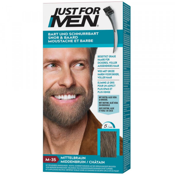 Abbildung für JUST for men Brush in Color Gel mittelbraun