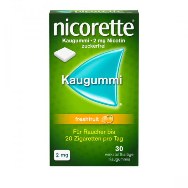 Abbildung für NICORETTE 2 mg freshfruit Kaugummi