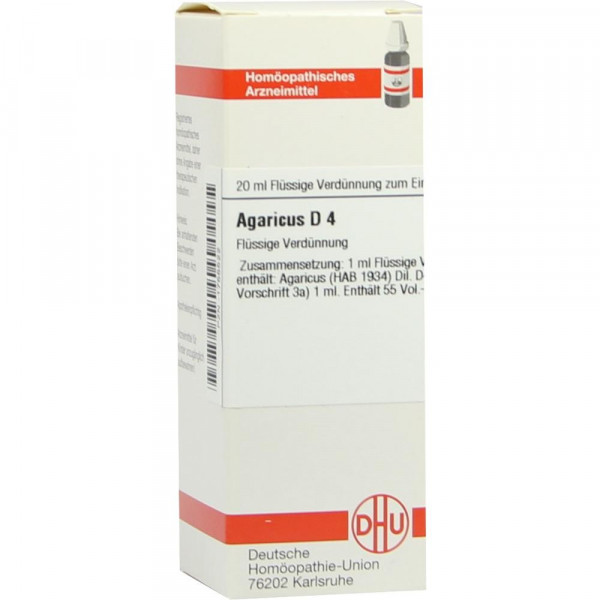 Abbildung für AGARICUS D 4 Dilution