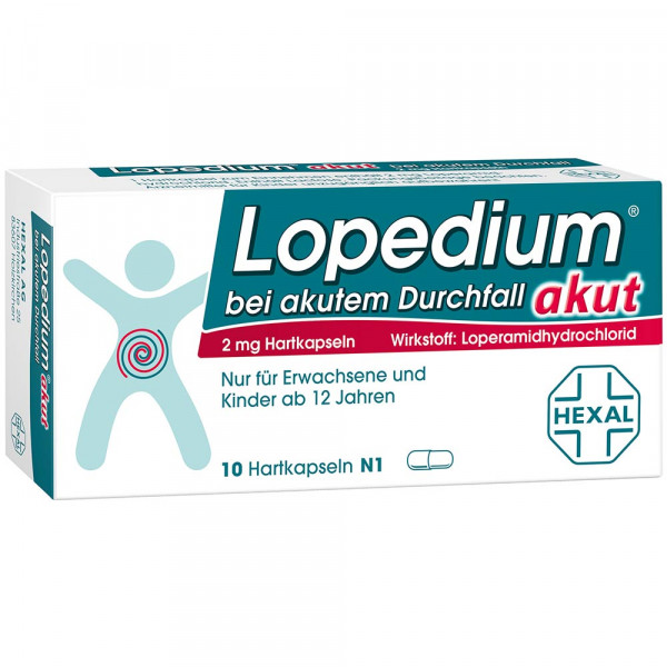 Abbildung für LOPEDIUM akut bei akutem Durchfall Hartkapseln