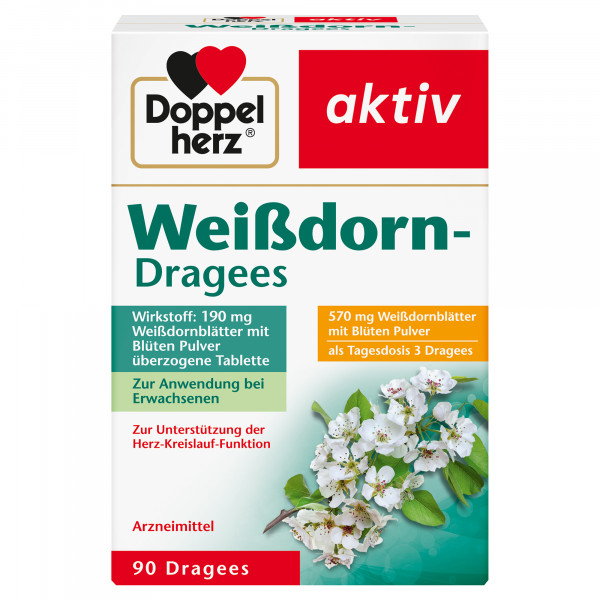 Abbildung für DOPPELHERZ Weißdorn Dragees