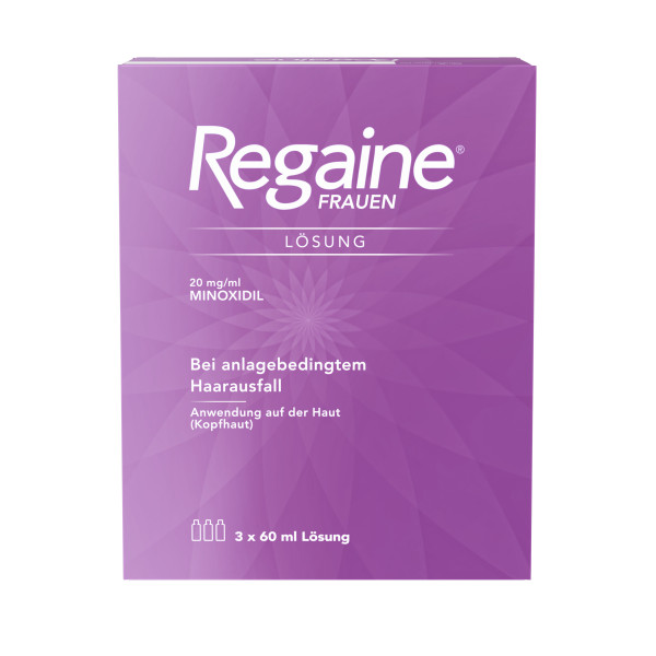 Abbildung für REGAINE Frauen Lösung Minoxidil bei anlagebedingtem Haarausfall