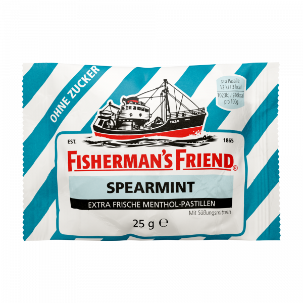 Abbildung für FISHERMANS FRIEND Spearmint ohne Zucker Pastillen