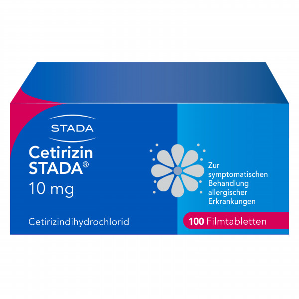 Abbildung für CETIRIZIN STADA 10 mg Filmtabletten