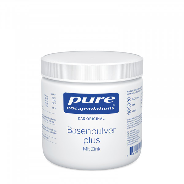Abbildung für PURE ENCAPSULATIONS Basenpulver plus Pure 365 Plv.
