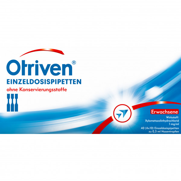 Abbildung für OTRIVEN 0,1% Nasentropfen Einzeldosispippetten ohne Konservierung,40 Stück