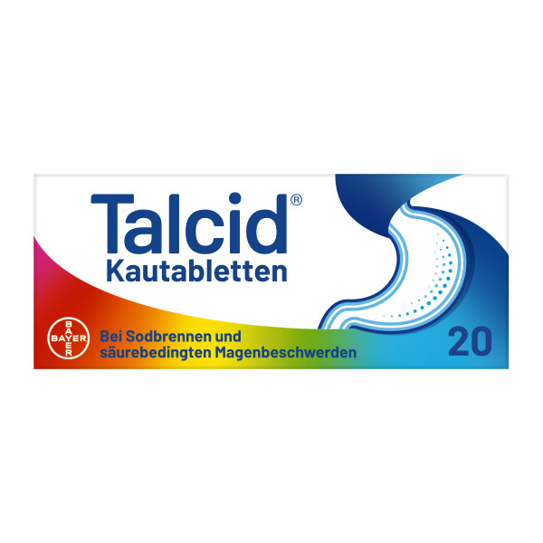 Abbildung für TALCID Kautabletten schnell gegen Sodbrennen