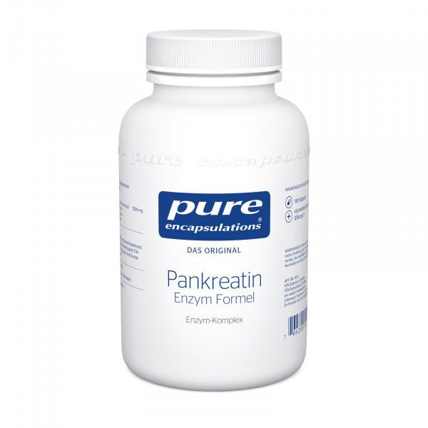 Abbildung für PURE ENCAPSULATIONS Pankreatin Enzym Formel Kaps.