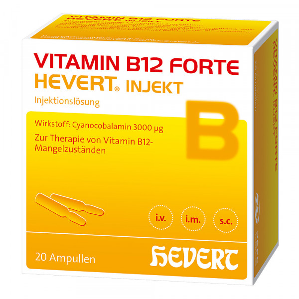 Abbildung für VITAMIN B12 HEVERT forte Injekt Ampullen