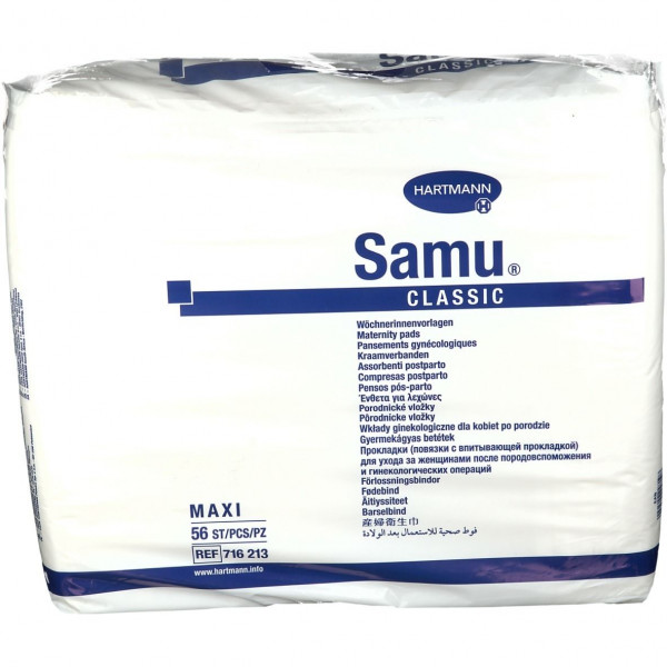 Abbildung für SAMU Wöchnerinnen Vorlagen Classic maxi 11x35 cm