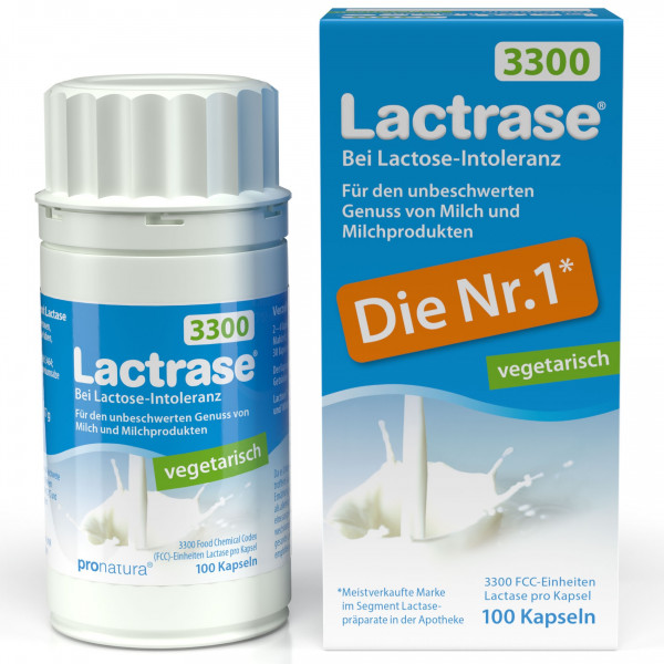 Abbildung für LACTRASE vegetarisch 3.300 Kapseln