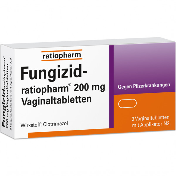 Abbildung für FUNGIZID-ratiopharm 200 mg Vaginaltabletten