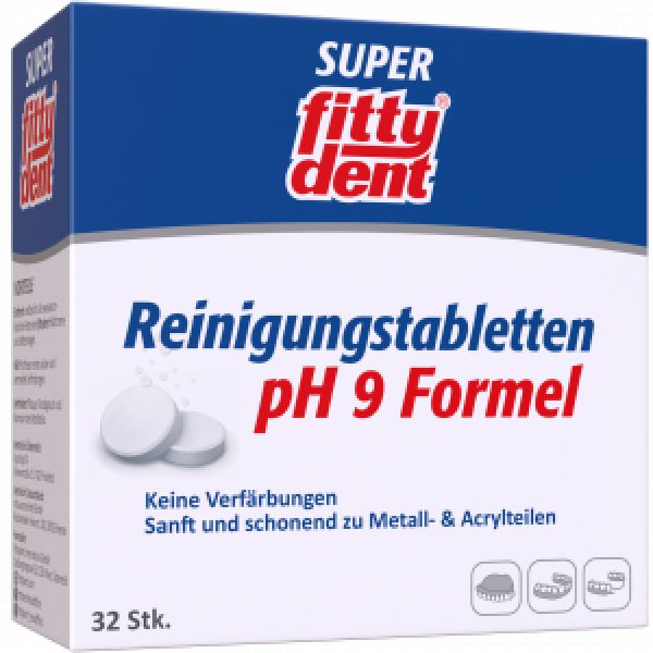 Abbildung für FITTYDENT super Reinigungstabletten