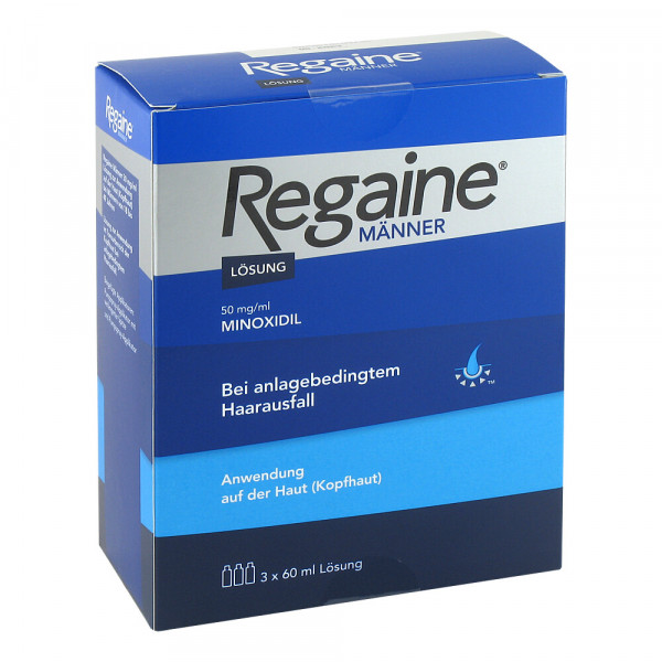 Abbildung für REGAINE Männer Lösung bei anlagebedingtem Haarausfall