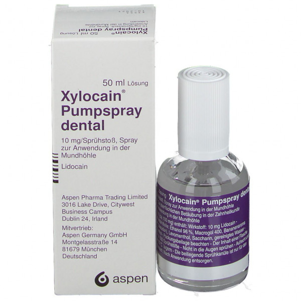Abbildung für XYLOCAIN PUMPSPRAY DENTAL