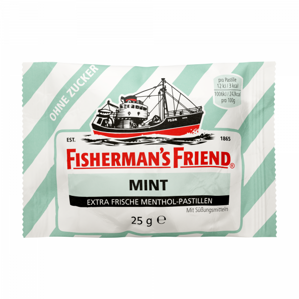 Abbildung für FISHERMANS FRIEND mint ohne Zucker Pastillen