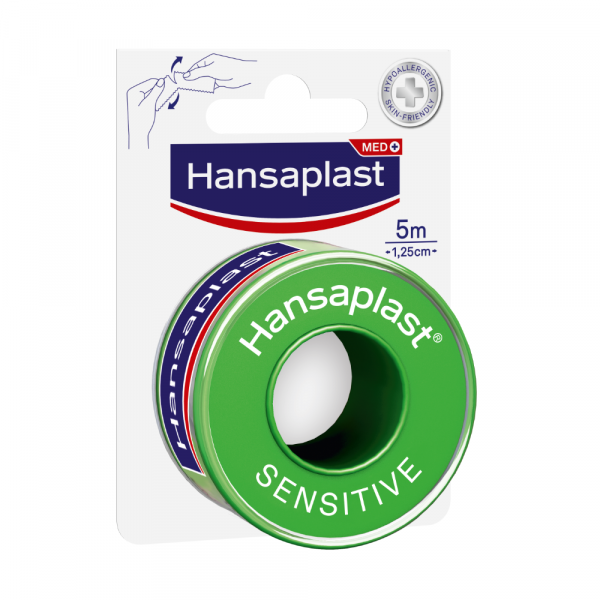 Abbildung für HANSAPLAST Fixierpfl.Sensitive 1,25 cmx5 m