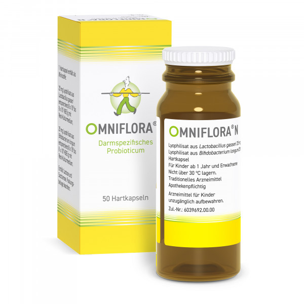 Abbildung für Omniflora® N – Probiotika Kapseln für die Darmflora