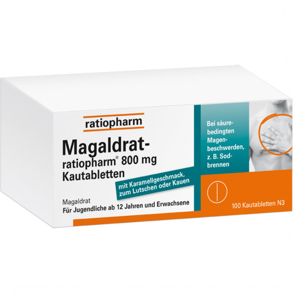 Abbildung für MAGALDRAT-ratiopharm 800 mg Tabletten