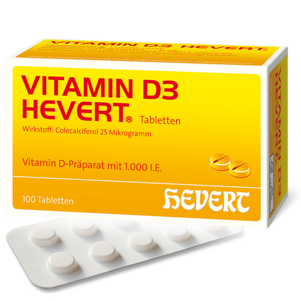 Abbildung für VITAMIN D3 HEVERT Tabletten