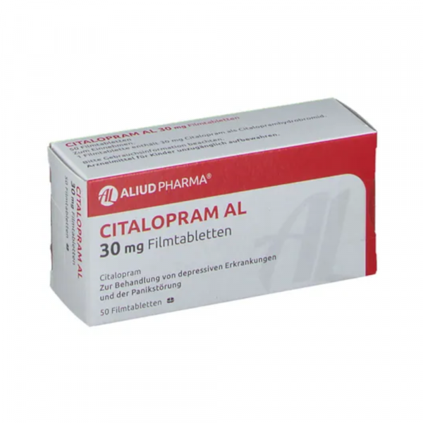 Abbildung für CITALOPRAM AL 30 mg Filmtabletten