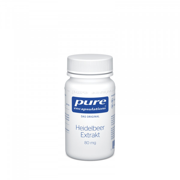Abbildung für PURE ENCAPSULATIONS Heidelbeer Extrakt 80 mg Kaps.