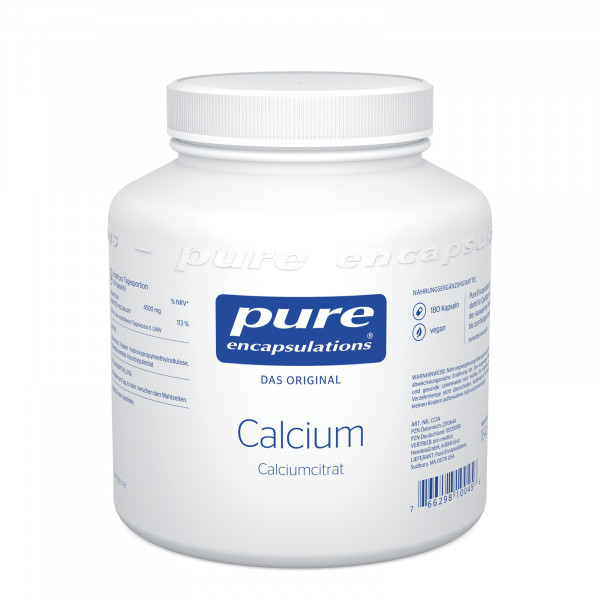 Abbildung für PURE ENCAPSULATIONS Calcium Calciumcitrat Kapseln