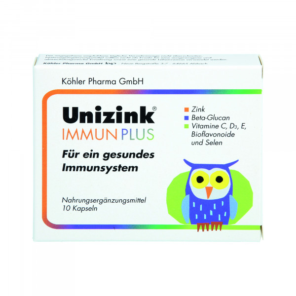 Abbildung für UNIZINK Immun Plus Kapseln