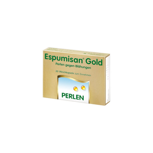 Abbildung für ESPUMISAN Gold Perlen gegen Blähungen