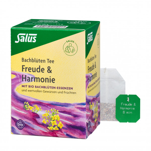 Abbildung für BACHBLÜTEN TEE Freude & Harmonie Bio Salus Fbtl.