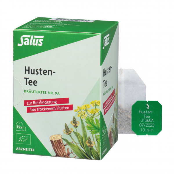Abbildung für HUSTEN TEE Kräutertee Nr.9a Salus Filterbeutel