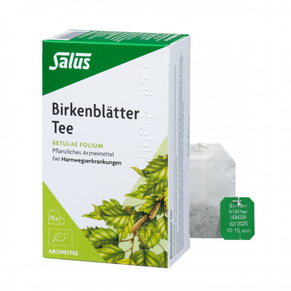 Abbildung für BIRKENBLÄTTER Arzneitee Betulae folium Bio Salus