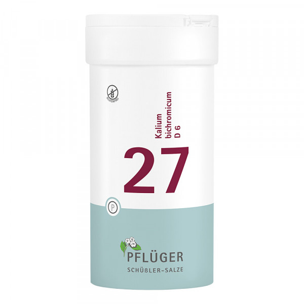 Abbildung für BIOCHEMIE Pflüger 27 Kalium bichromicum D 6 Tabl.