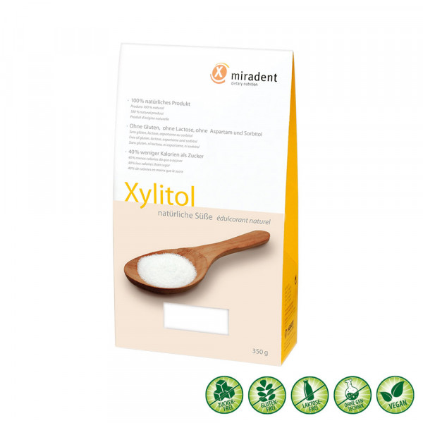 Abbildung für MIRADENT Xylitol Zuckerersatz Pulver