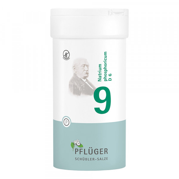 Abbildung für BIOCHEMIE Pflüger 9 Natrium phosphoricum D 6 Tabl.