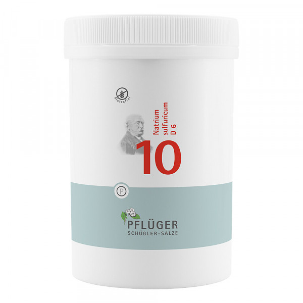 Abbildung für BIOCHEMIE Pflüger 10 Natrium sulfuricum D 6 Tabl.